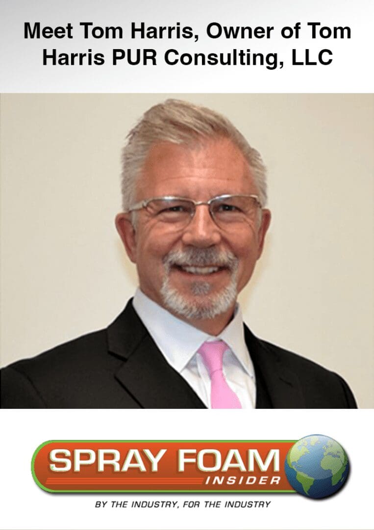 Business portrait with Spray Foam Insider logo